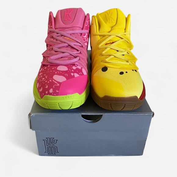 Nike Kyrie 5 SpongeBob SquarePants and Patrick rare mismatch - size 12 M / 45 EU - Picture 7 of 8